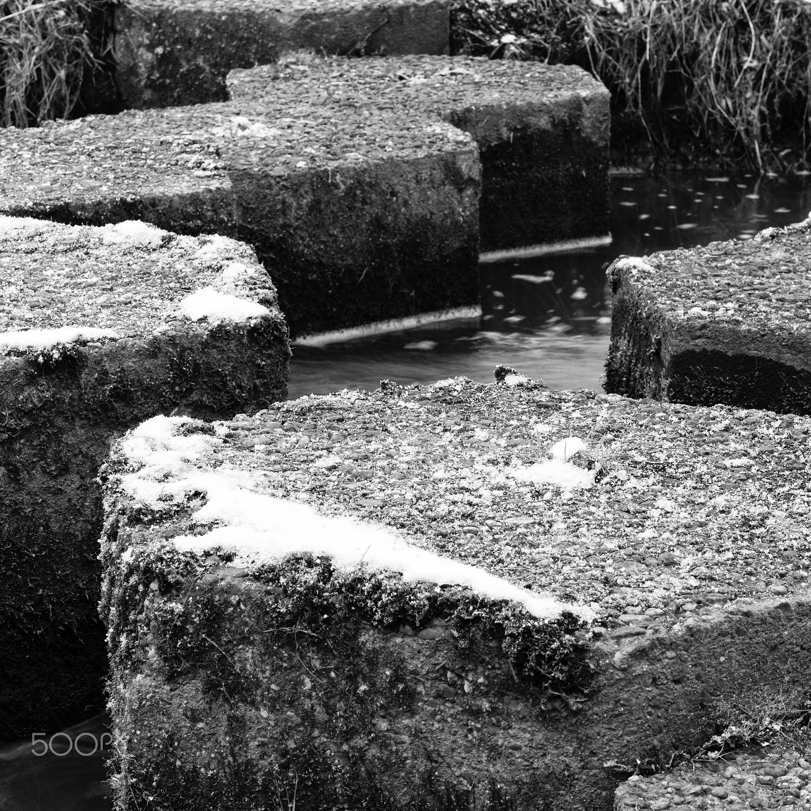 Sony a6300 sample photo. Stepping stones 2 of 2, den ham, the netherlands photography