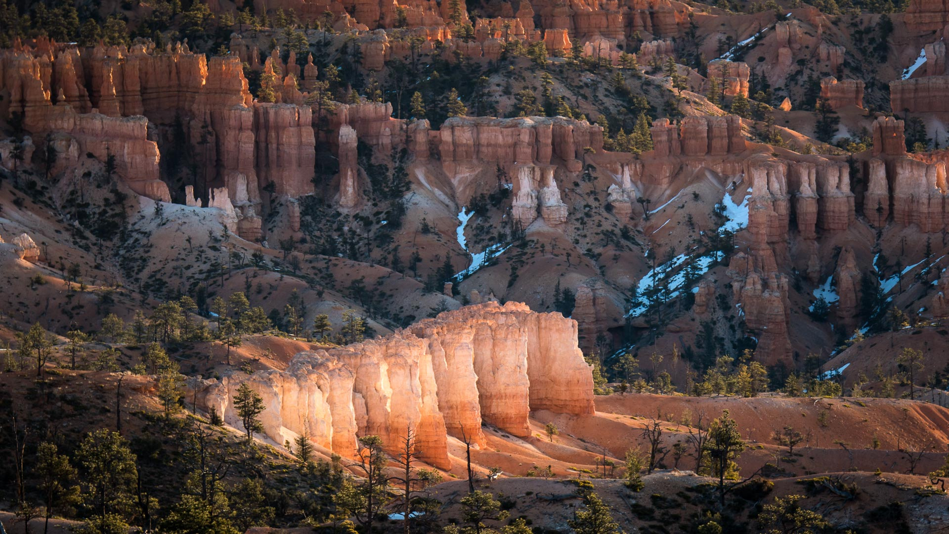 Panasonic Lumix G X Vario 35-100mm F2.8 OIS sample photo. Winter-sunset at bryce photography