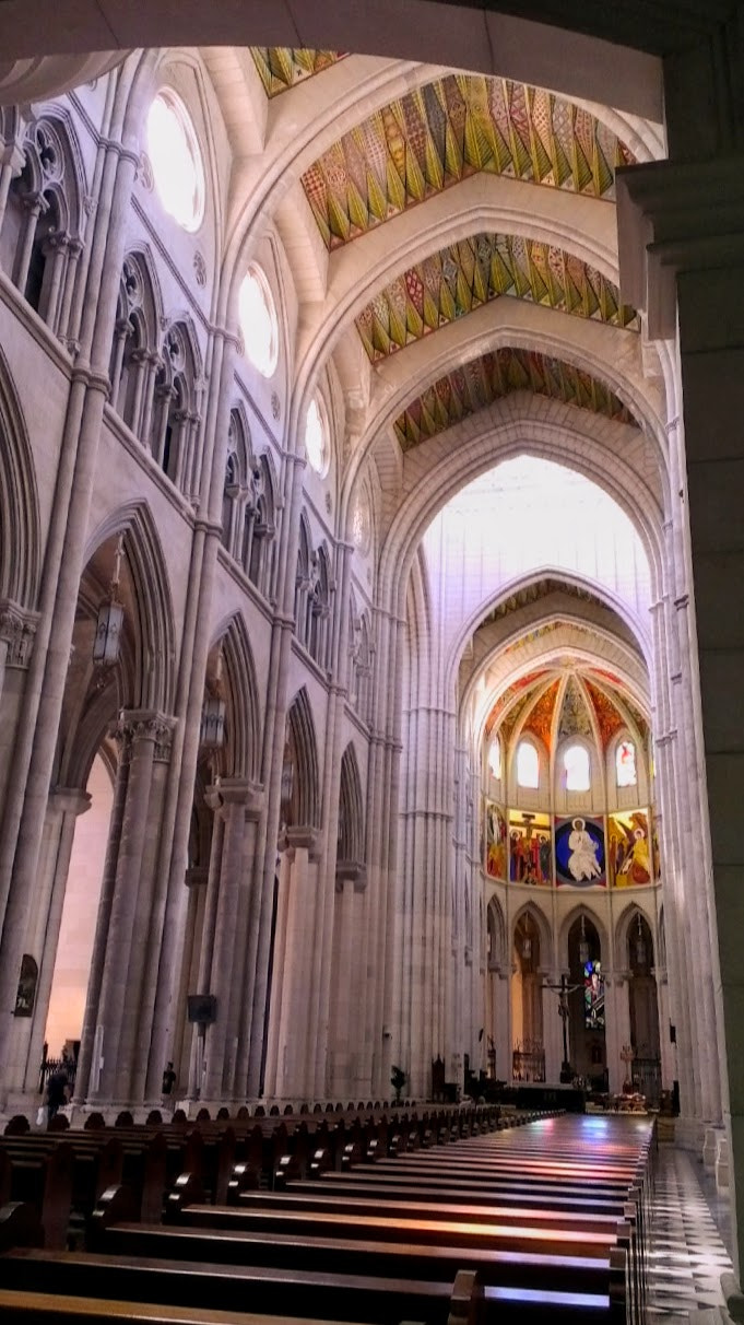 HTC ONE X sample photo. Almudena cathedral  photography