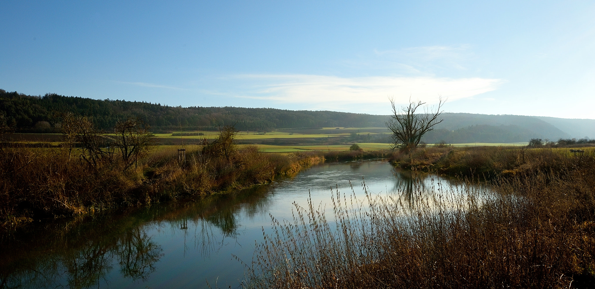 Nikon D200 sample photo. The altmühl valley in bavaria photography