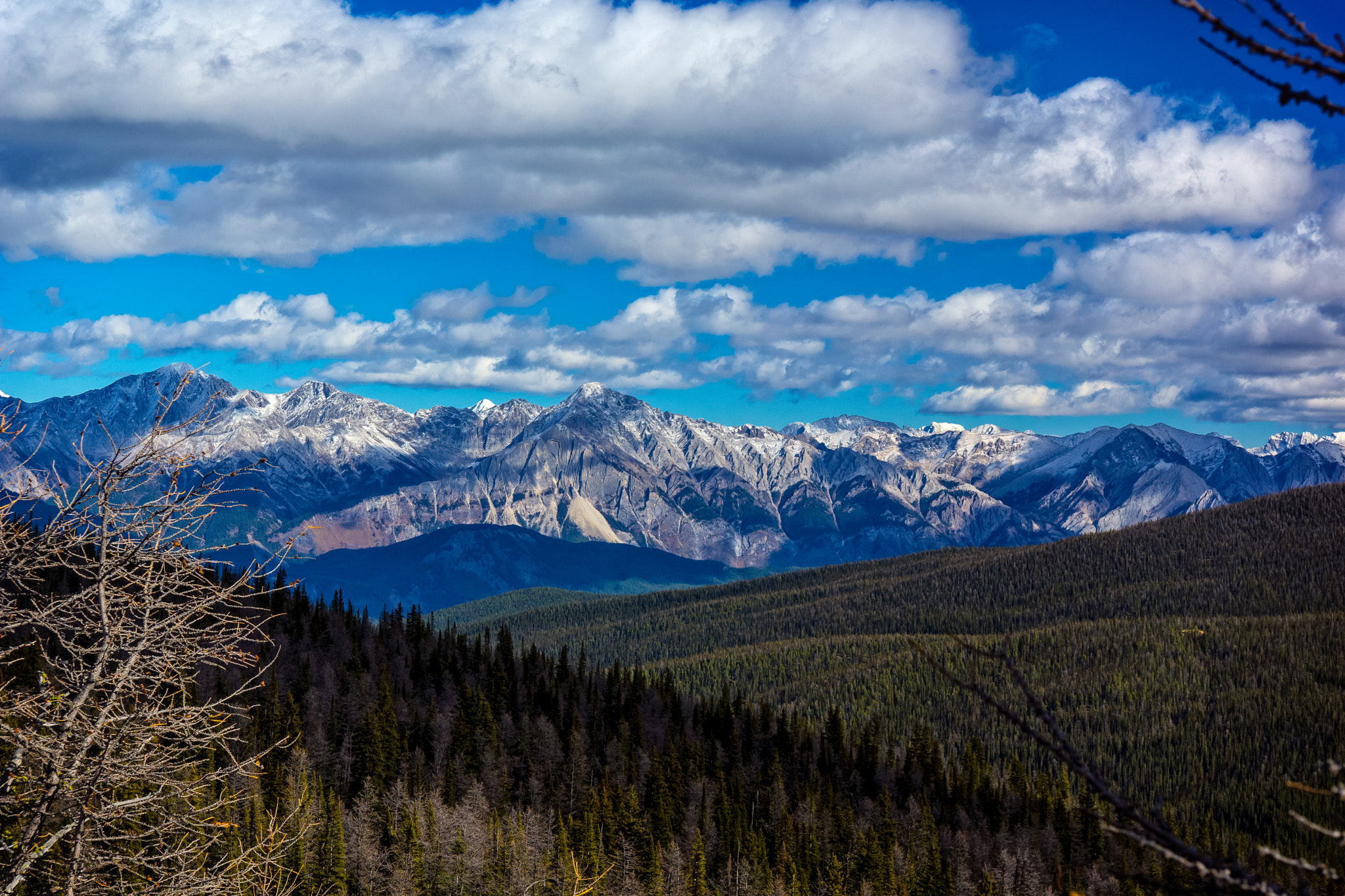 Sony SLT-A77 + Sony Vario-Sonnar T* DT 16-80mm F3.5-4.5 ZA sample photo. North from anirca pass, banff np photography