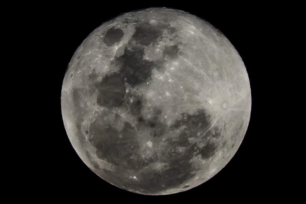Nikon D500 sample photo. Another full moon photography