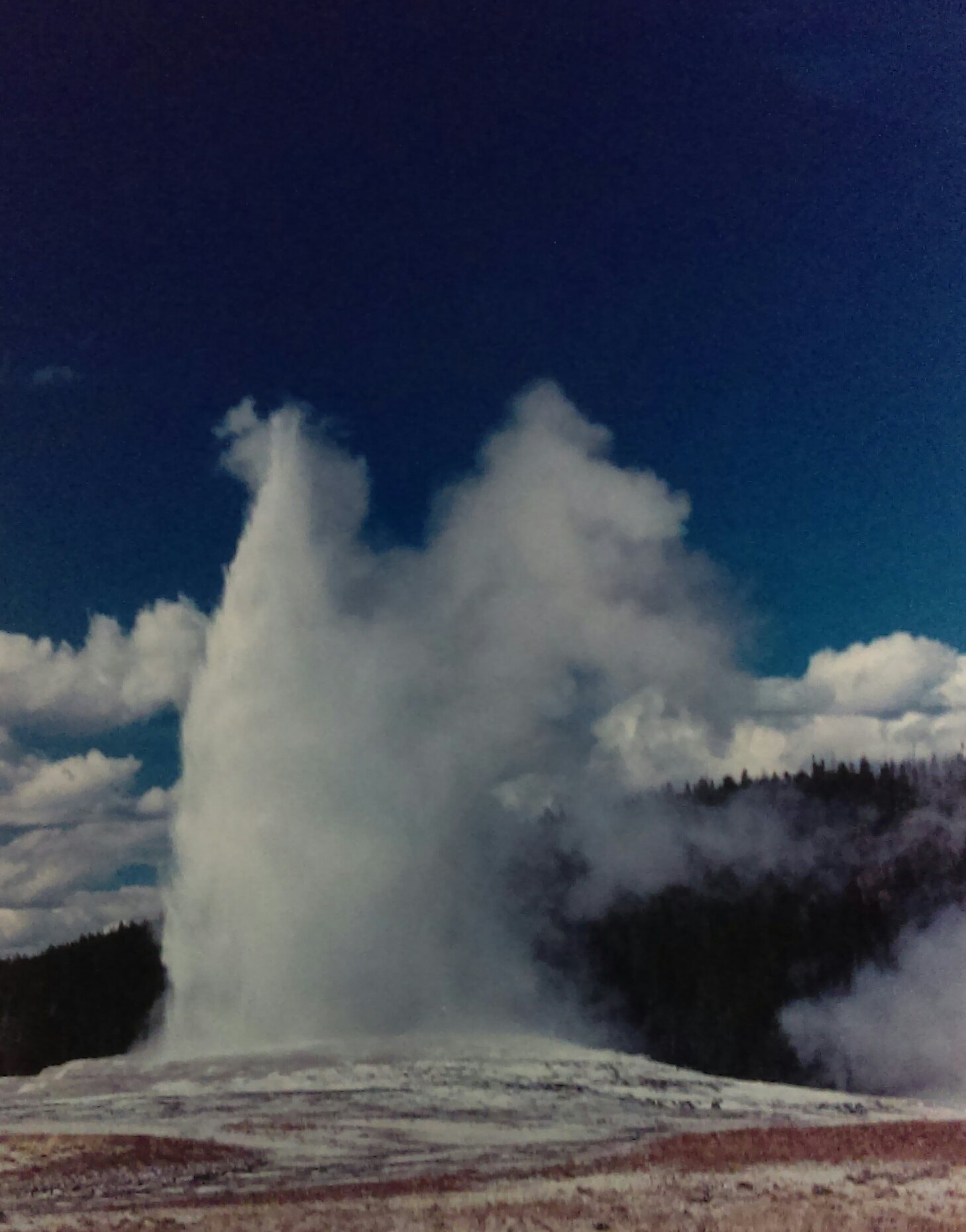HTC DESIRE 626S sample photo. Yellowstone photography