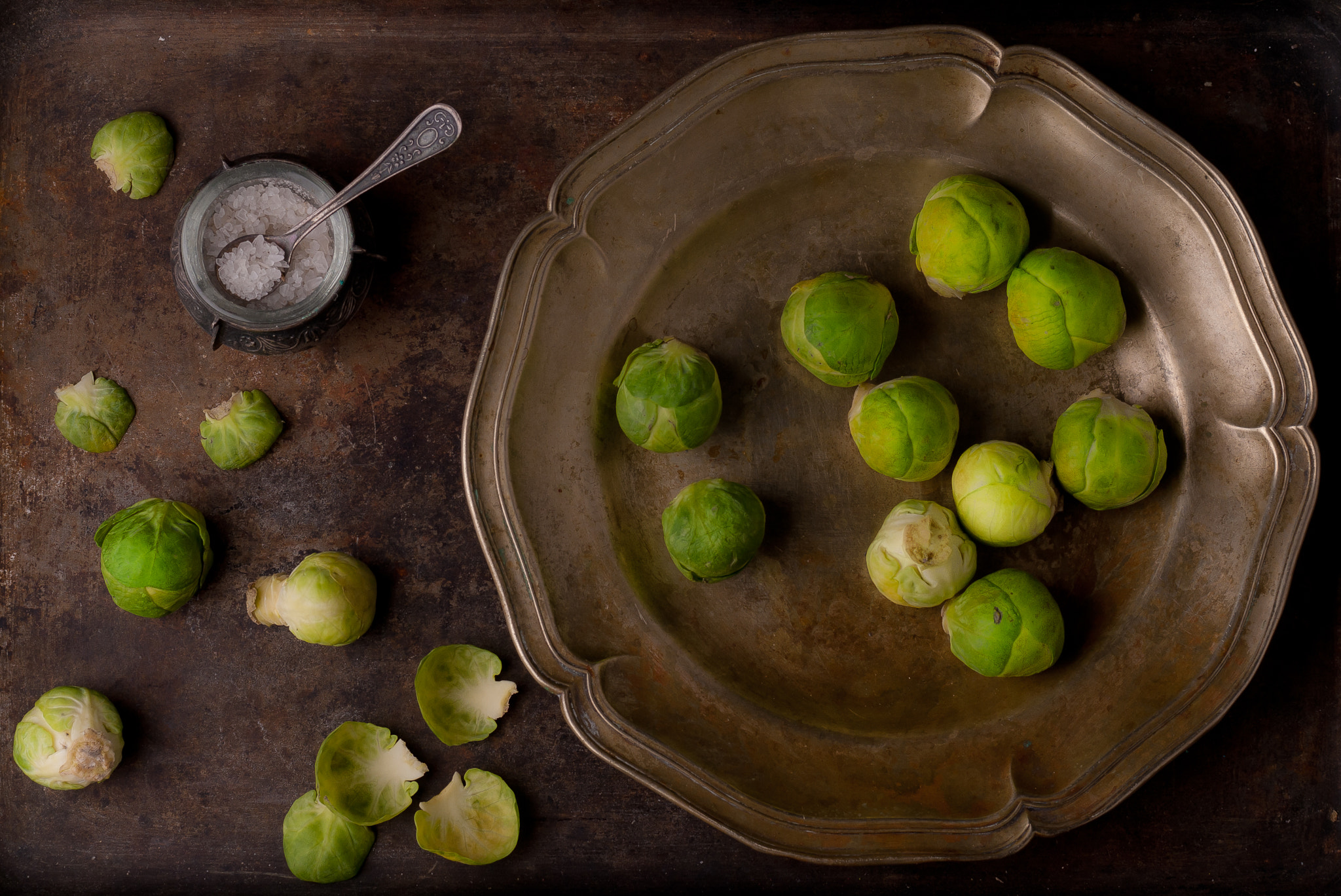Nikon AF Nikkor 50mm F1.4D sample photo. Brussels sprouts photography