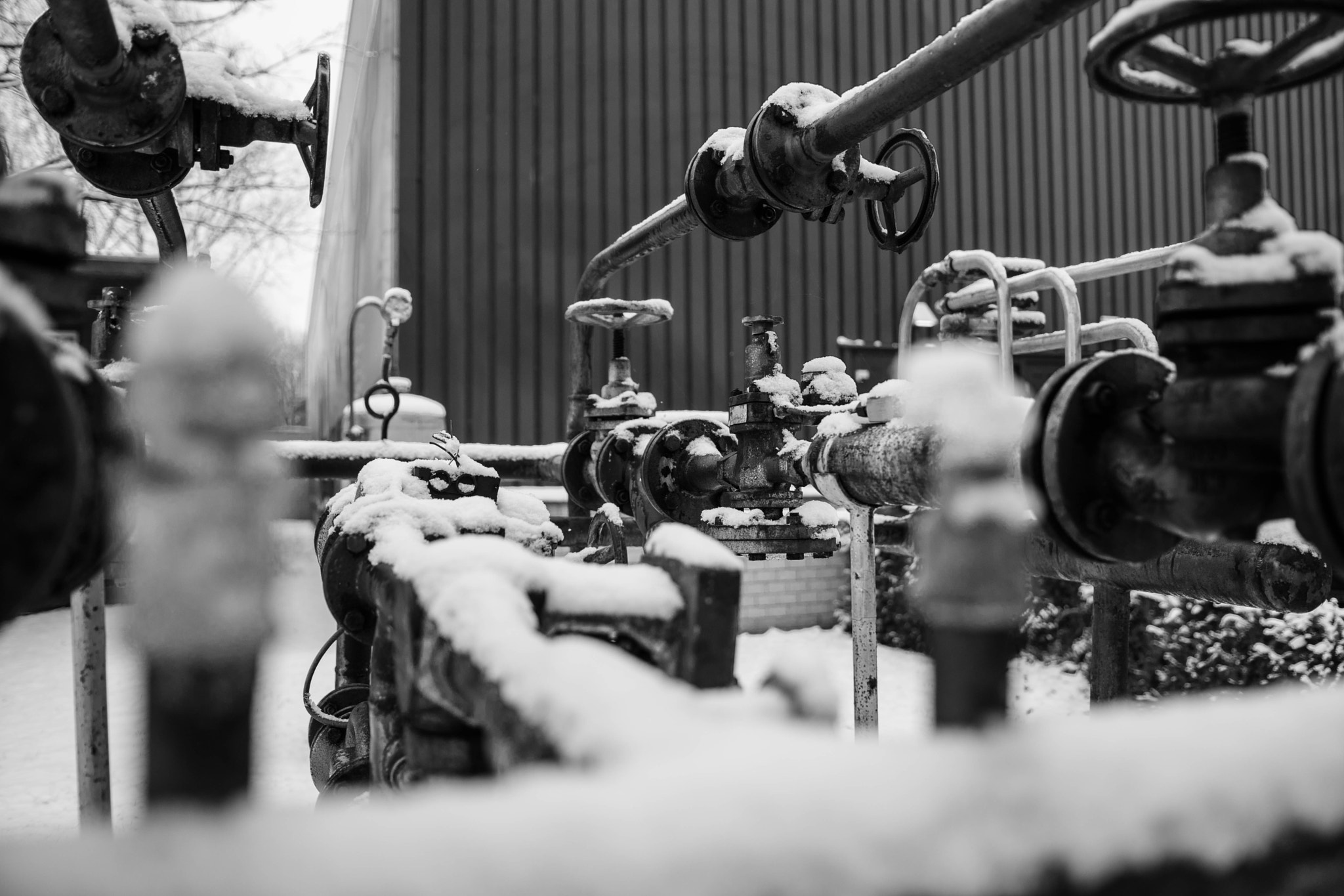Nikon D5500 + Sigma 18-35mm F1.8 DC HSM Art sample photo. Snow photography