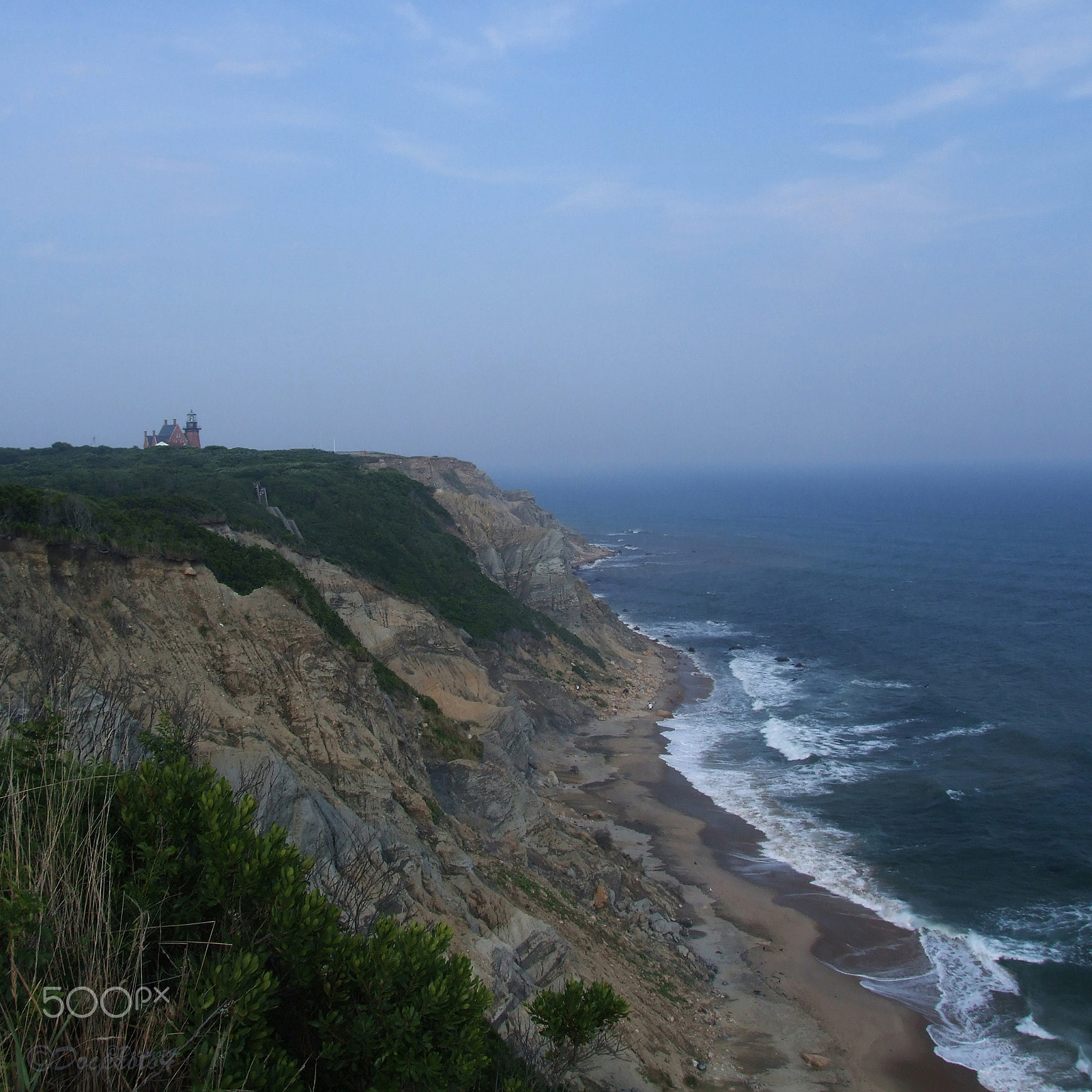 Fujifilm FinePix S9000 sample photo. South east lighthouse block island photography