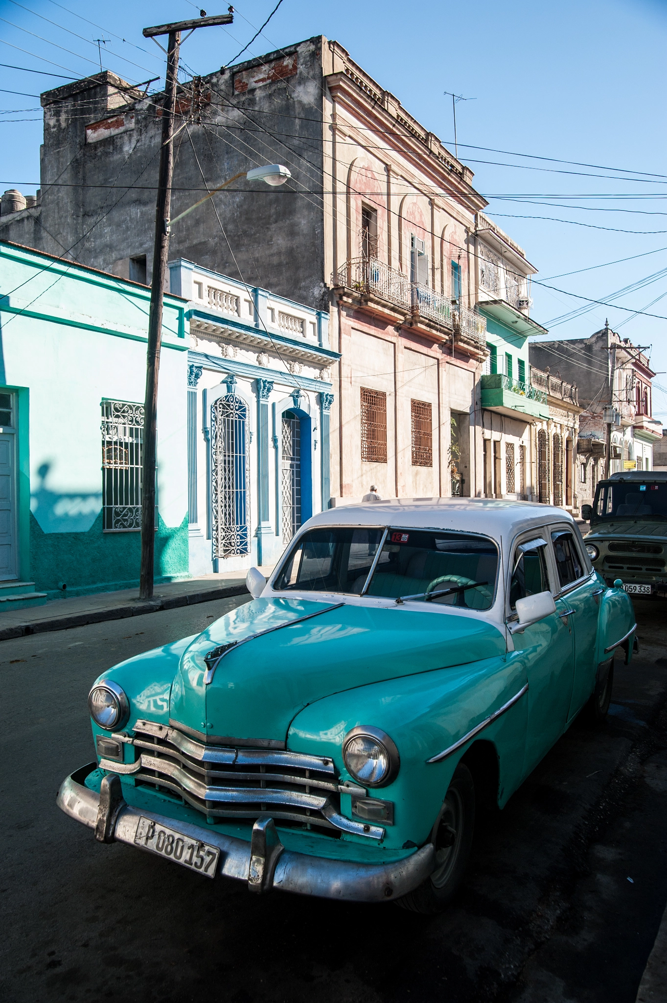 Nikon D700 sample photo. Classic car in havana, cuba photography