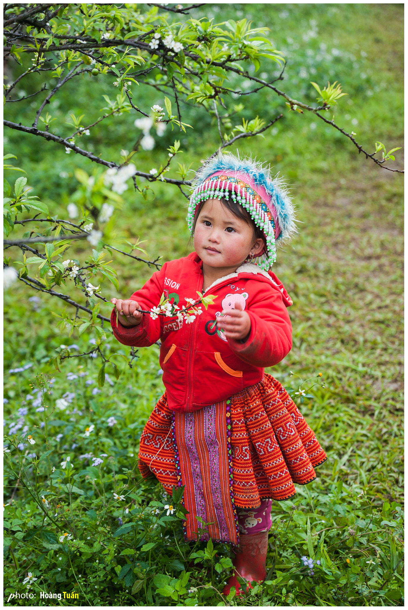 Nikon D700 sample photo. #02 em bé dân tộc photography