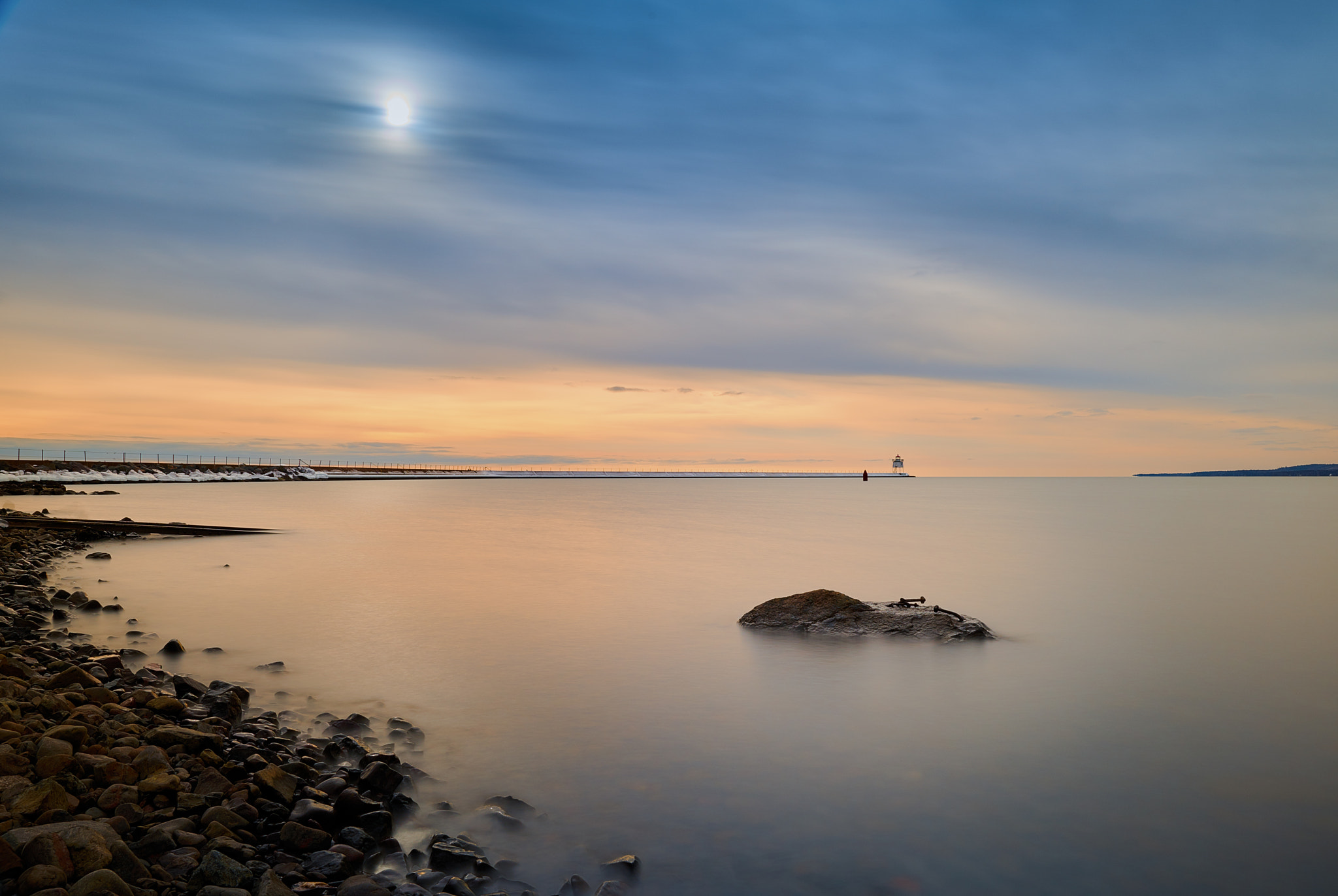 24-70mm F2.8 G SSM II sample photo. The peaceful harbor photography