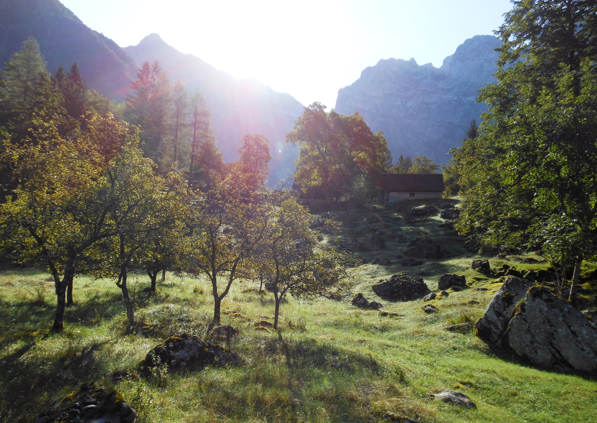 Nikon Coolpix S6200 sample photo. Sunrise below the alps photography