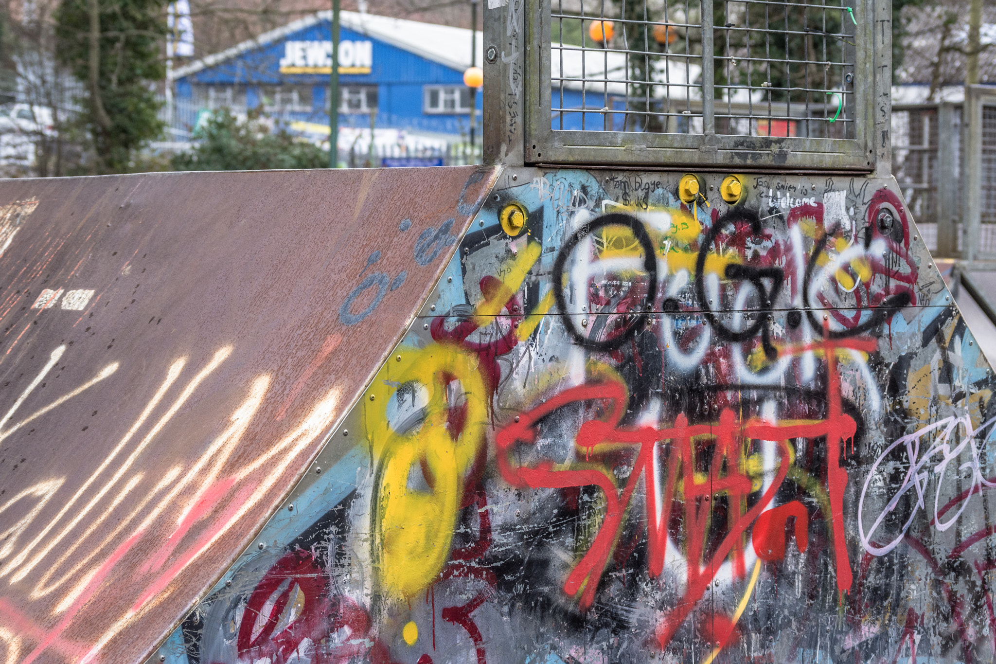 Nikon D7200 sample photo. The skate park photography