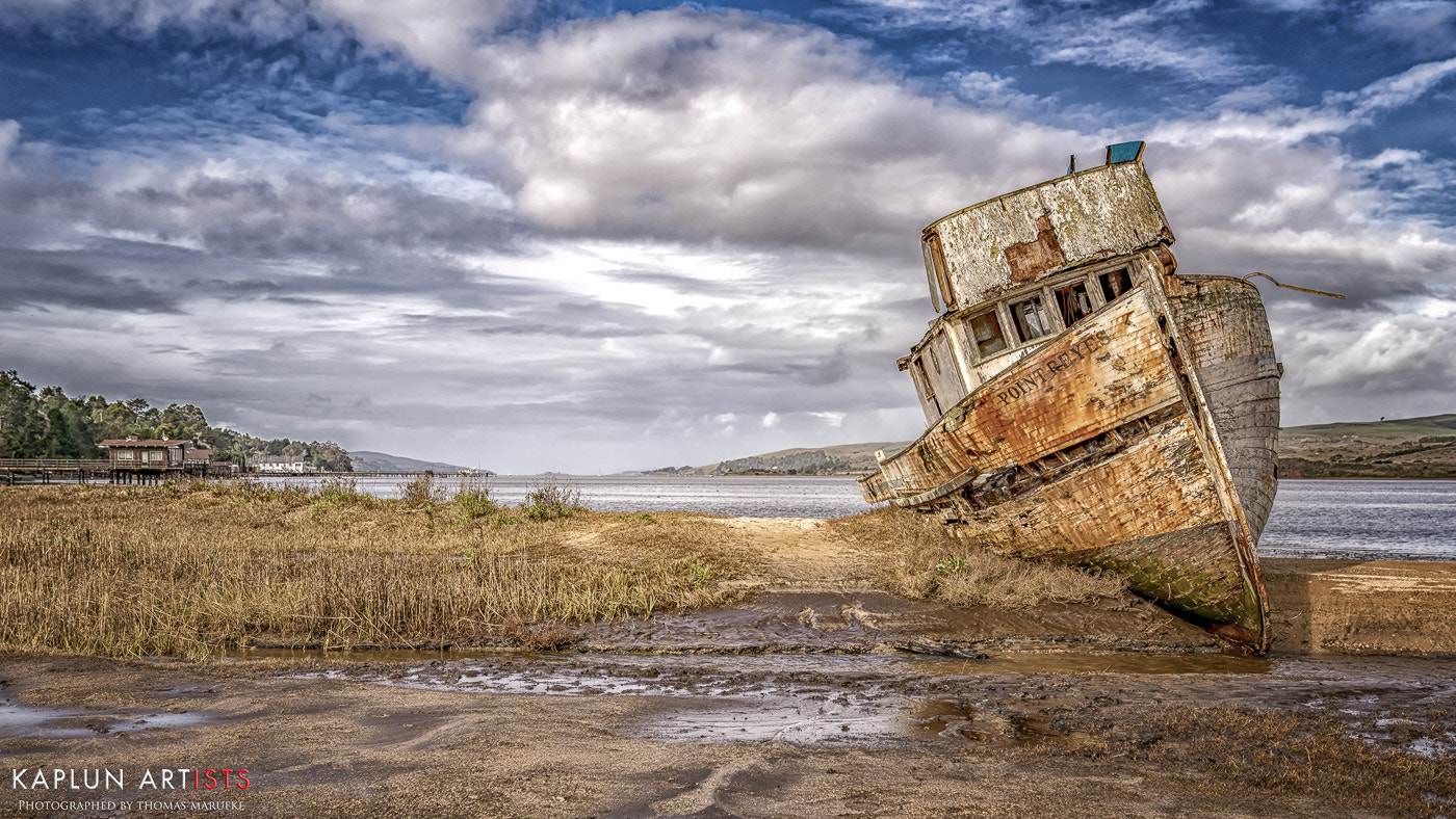 Sony a7R sample photo. The wreck point reyes photography