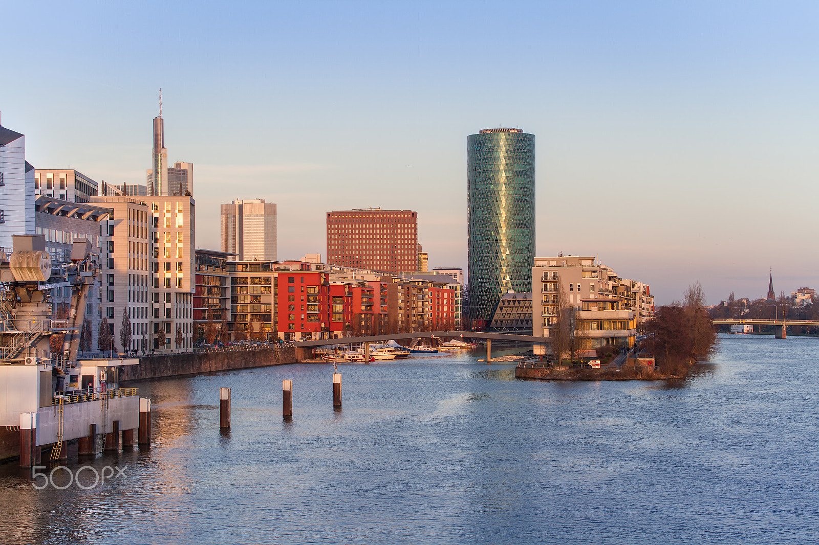 Canon EOS 7D + Canon EF 28-80mm f/2.8-4L sample photo. Westhafen frankfurt photography