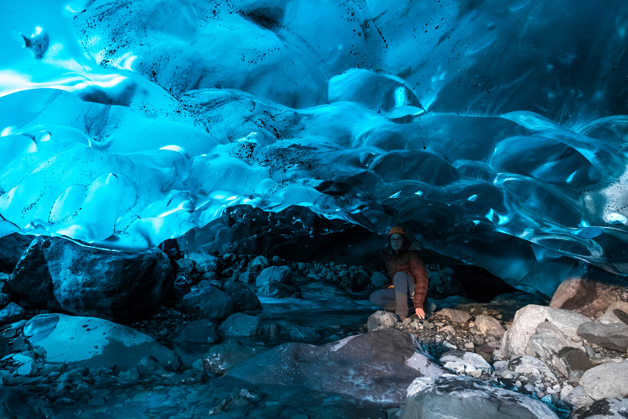 Fujifilm X-T2 + Fujifilm XF 14mm F2.8 R sample photo. Ice cave photography