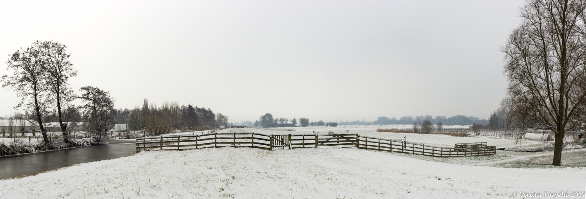 Sigma 24-70mm F2.8 EX DG Macro sample photo. Winter wonderland pano photography
