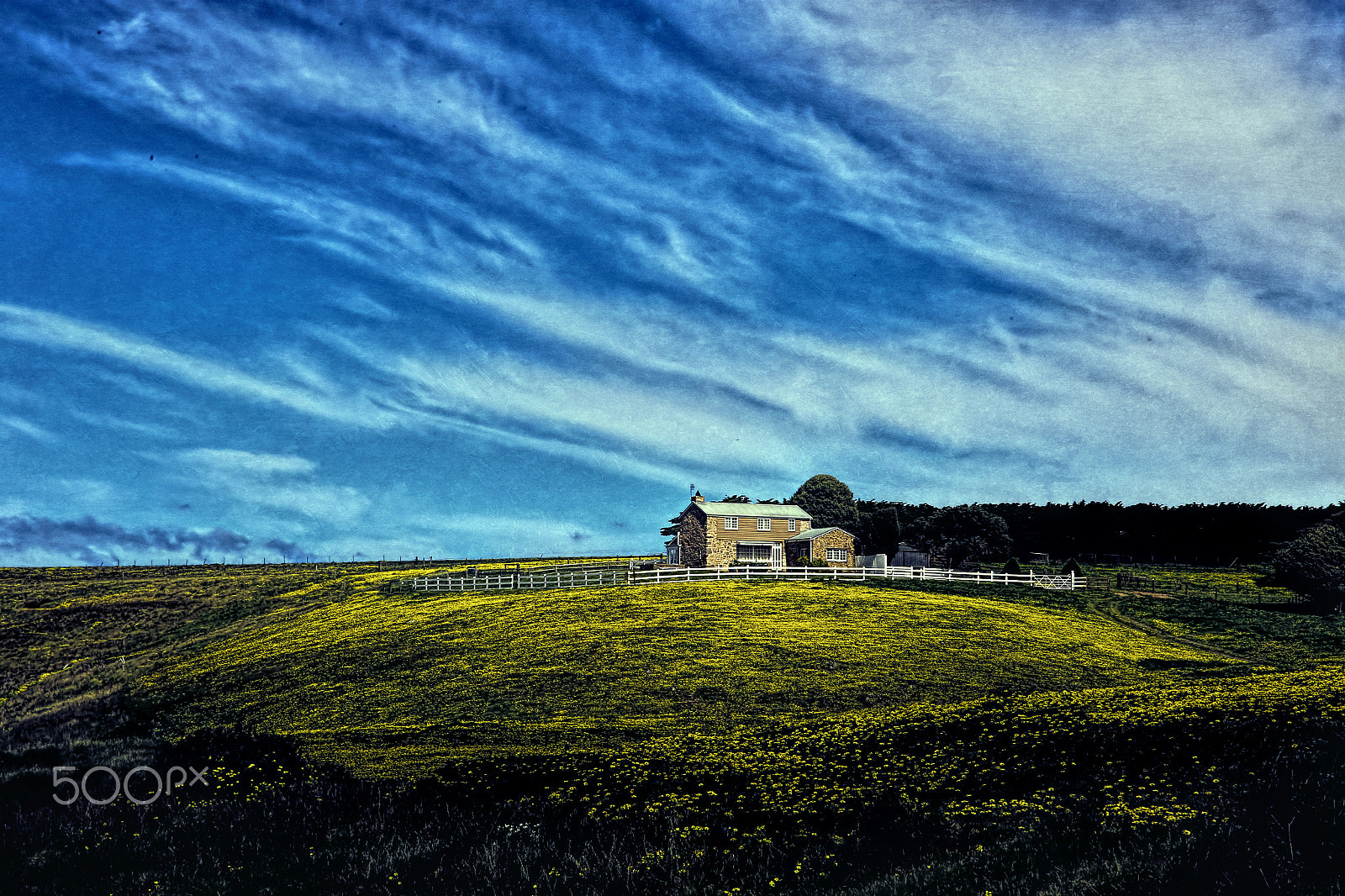 Sigma 24-105mm f/4 DG OS HSM | A sample photo. House on the hill edited photography