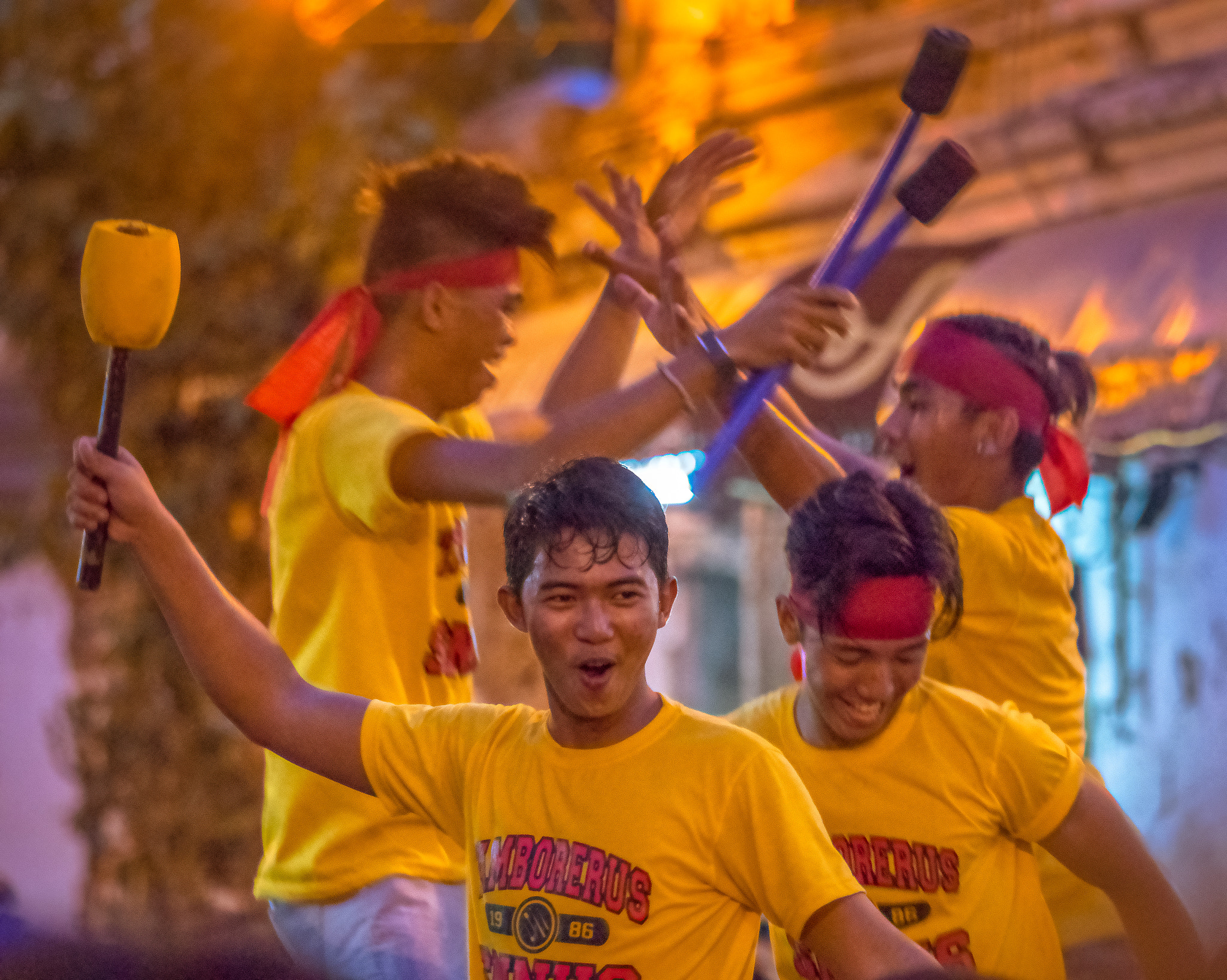 Sony a6000 + Sony FE 70-200mm F4 G OSS sample photo. Drum players photography
