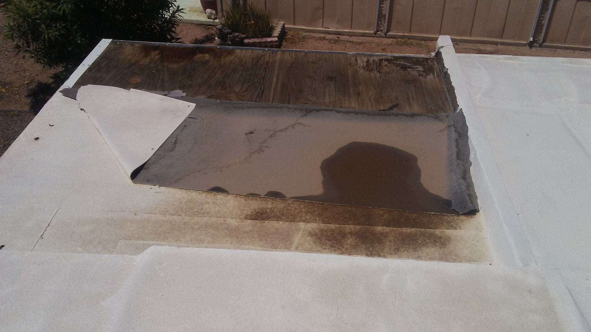 9033 E Minnesota - Flat Roofing - Roof Leak