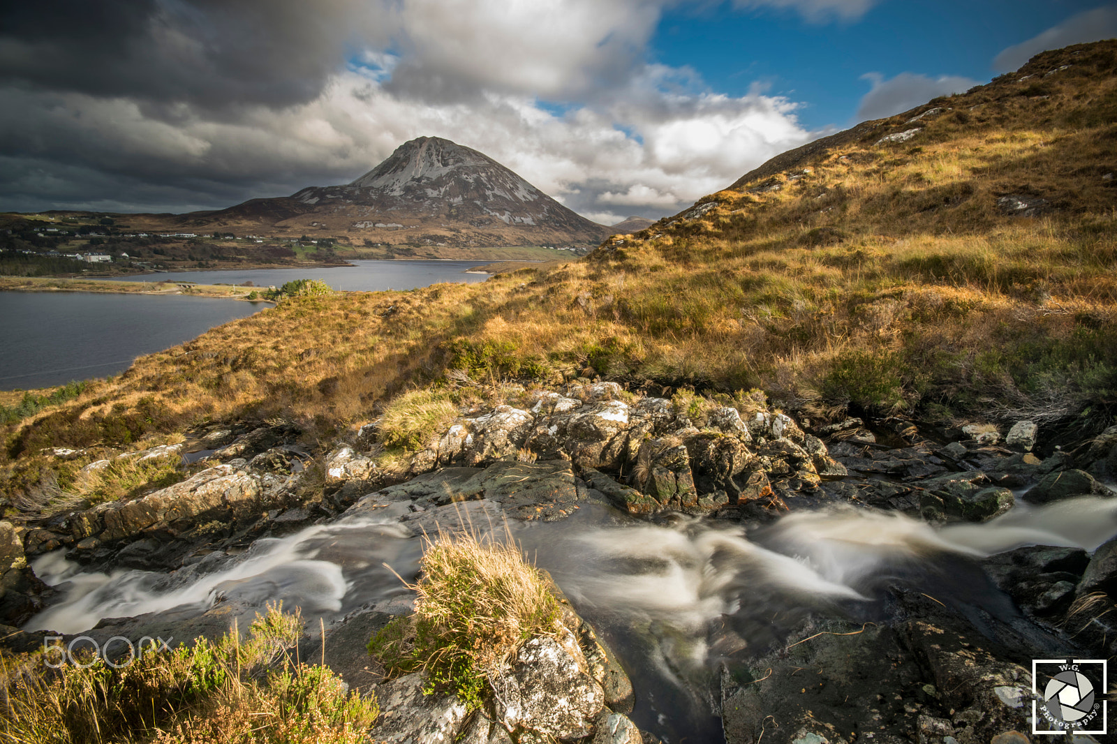 Nikon D5300 + Sigma 10-20mm F4-5.6 EX DC HSM sample photo. Mount errigal in the republic of ireland, county d photography
