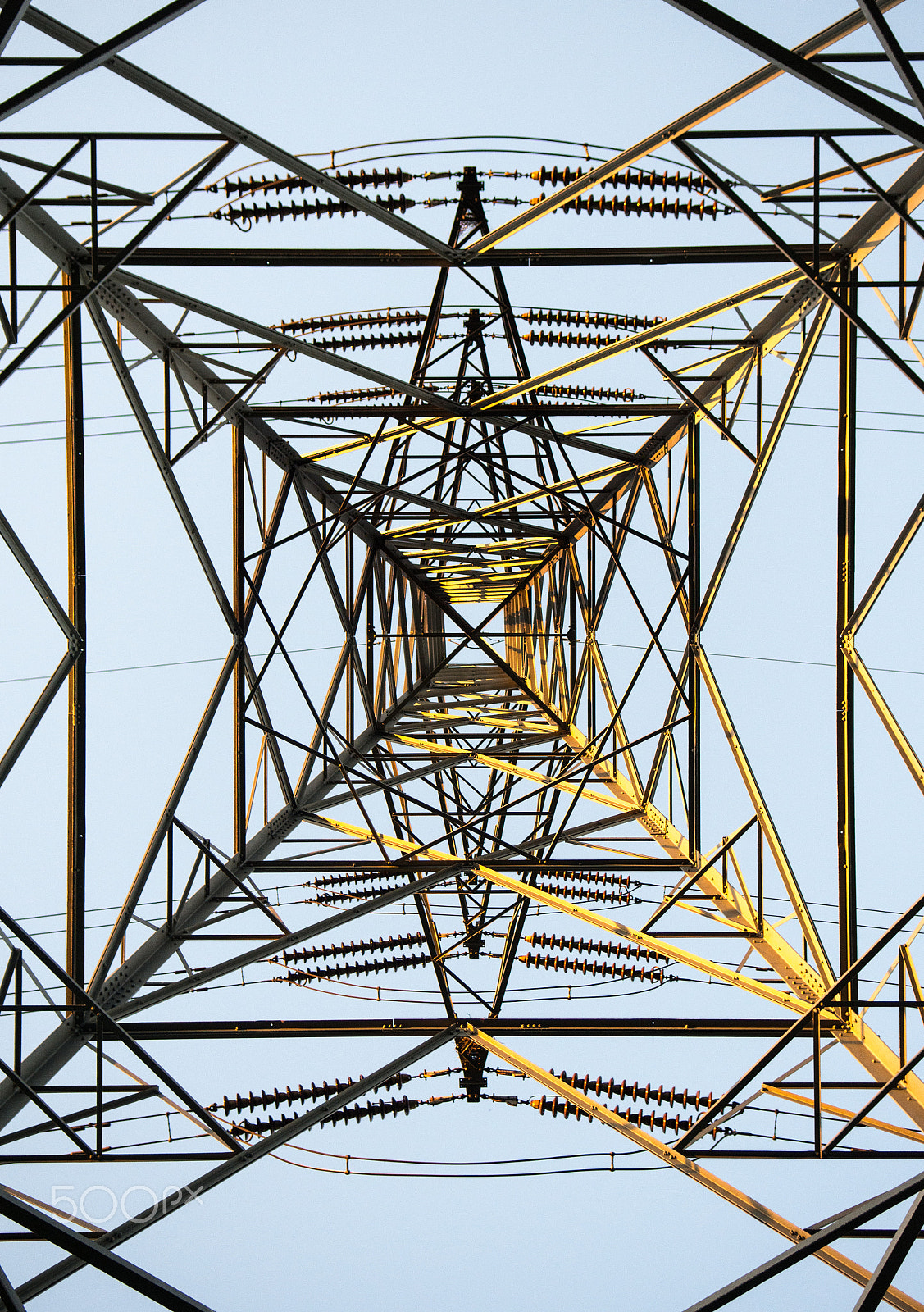Nikon D7200 sample photo. Power line in leeds photography