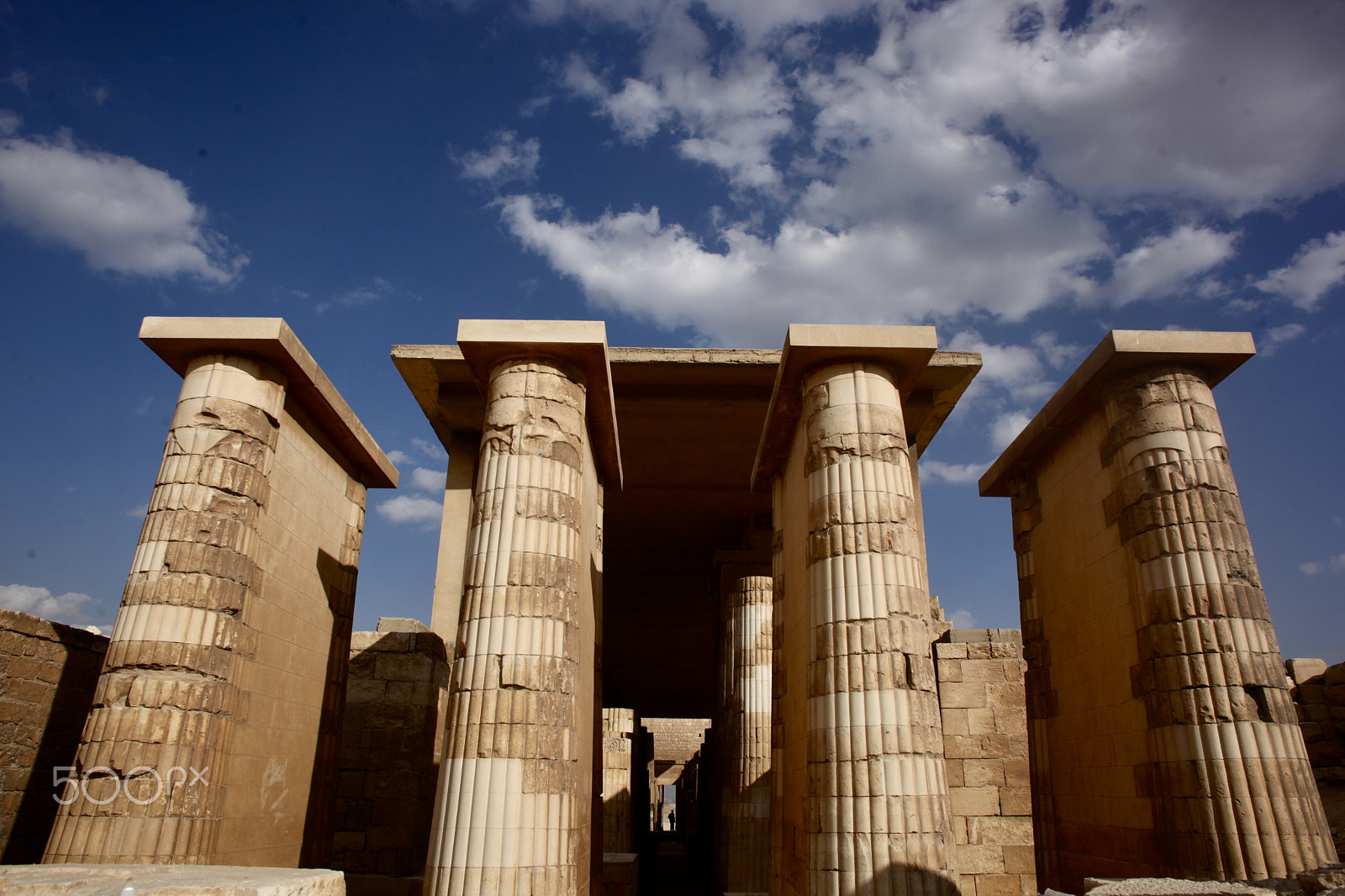 Canon EOS 5D Mark II + Canon EF 24mm F2.8 sample photo. A temple in sakkara photography