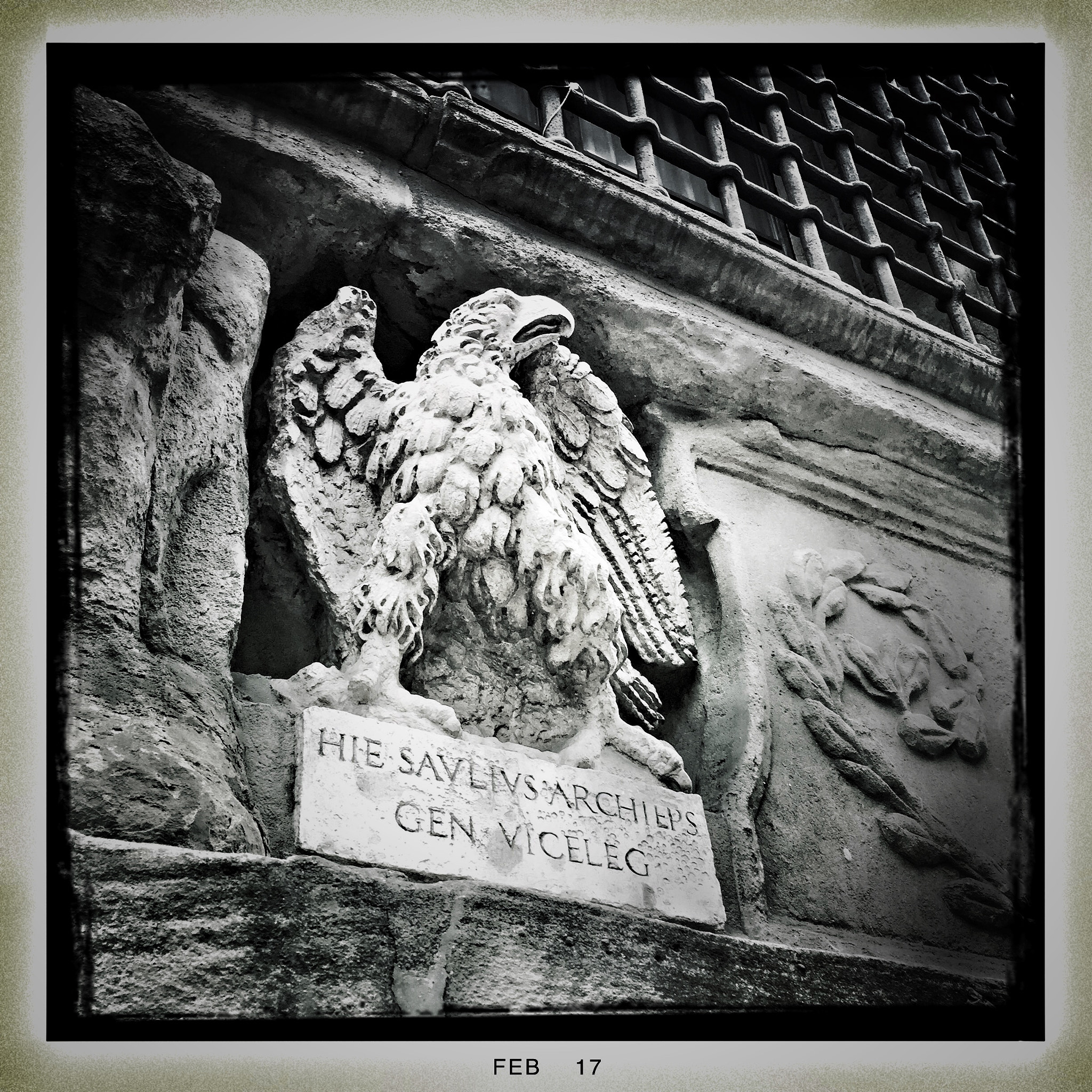 Hipstamatic 331 sample photo. Eagle photography