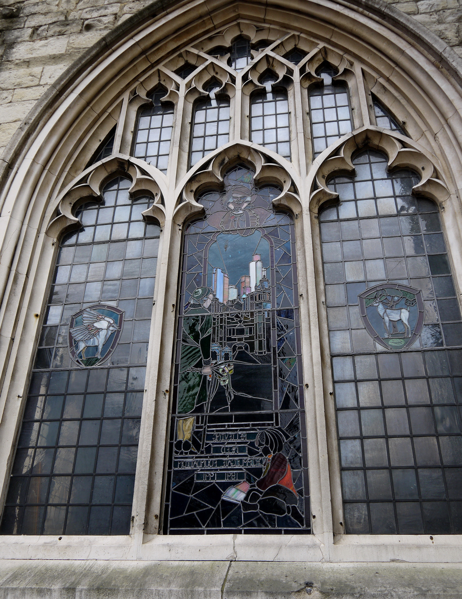 Panasonic Lumix DMC-GF3 sample photo. St giles' cripplegate, london photography