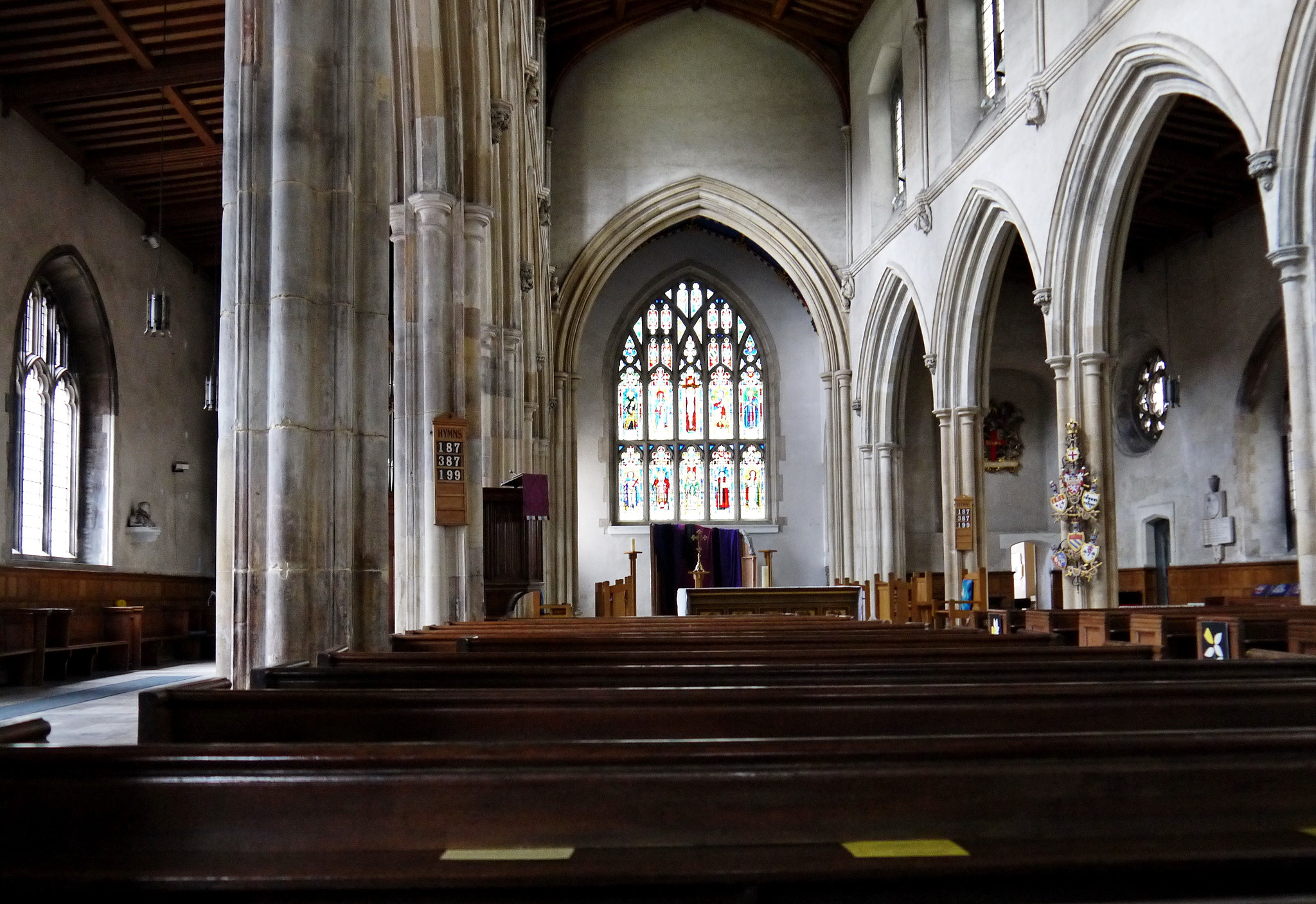 Panasonic Lumix DMC-GF3 sample photo. St giles' cripplegate, london photography