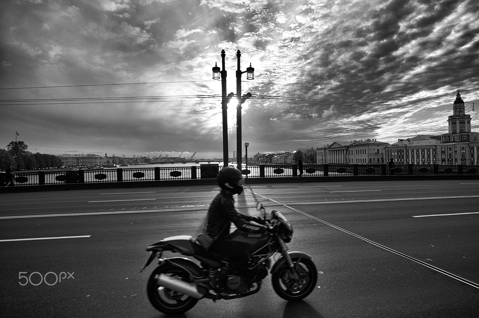 Sigma AF 10-20mm F4-5.6 EX DC sample photo. Motorcyclist photography