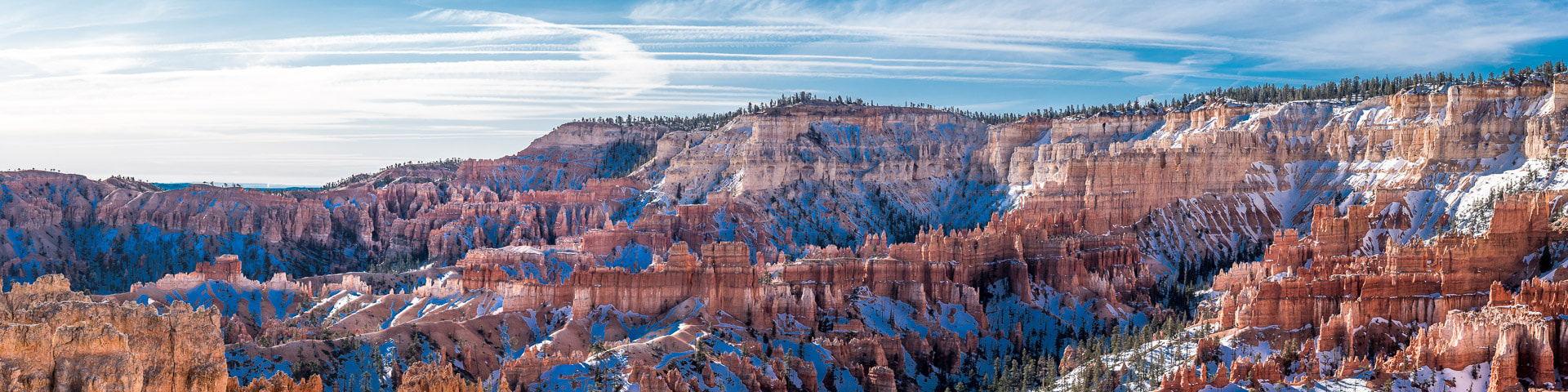 Panasonic Lumix G X Vario 35-100mm F2.8 OIS sample photo. Panorama bryce canyon photography