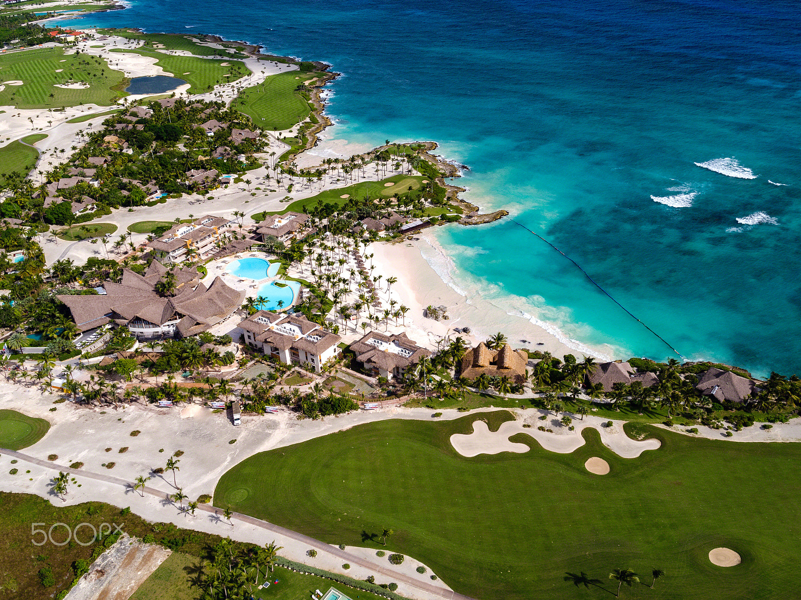 DJI FC550 sample photo. Eden roc at cap cana photography