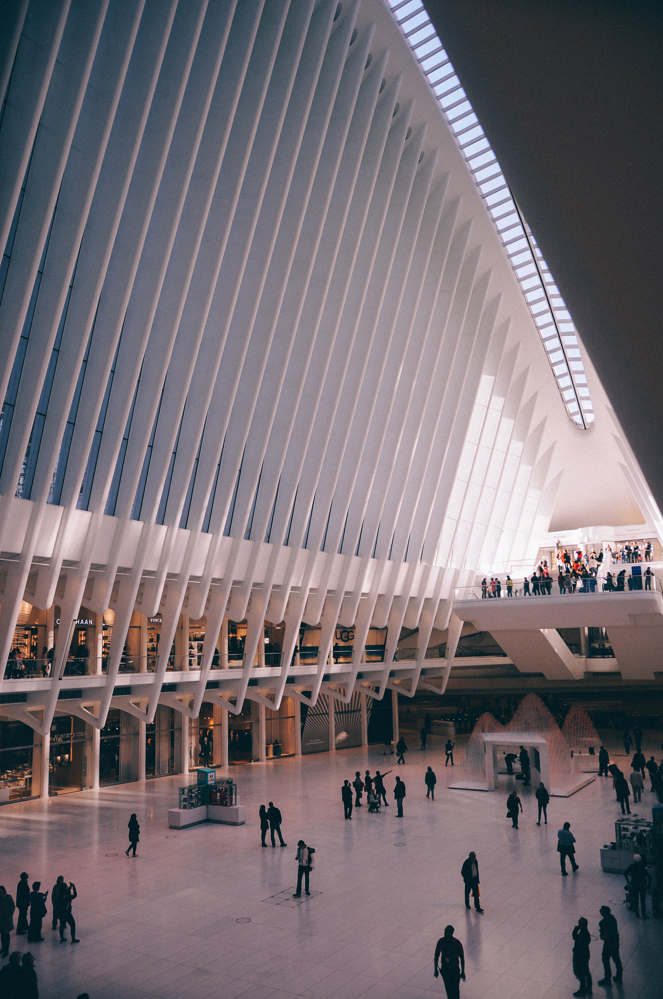 Nikon D90 + Sigma 18-35mm F1.8 DC HSM Art sample photo. Chambers street station photography