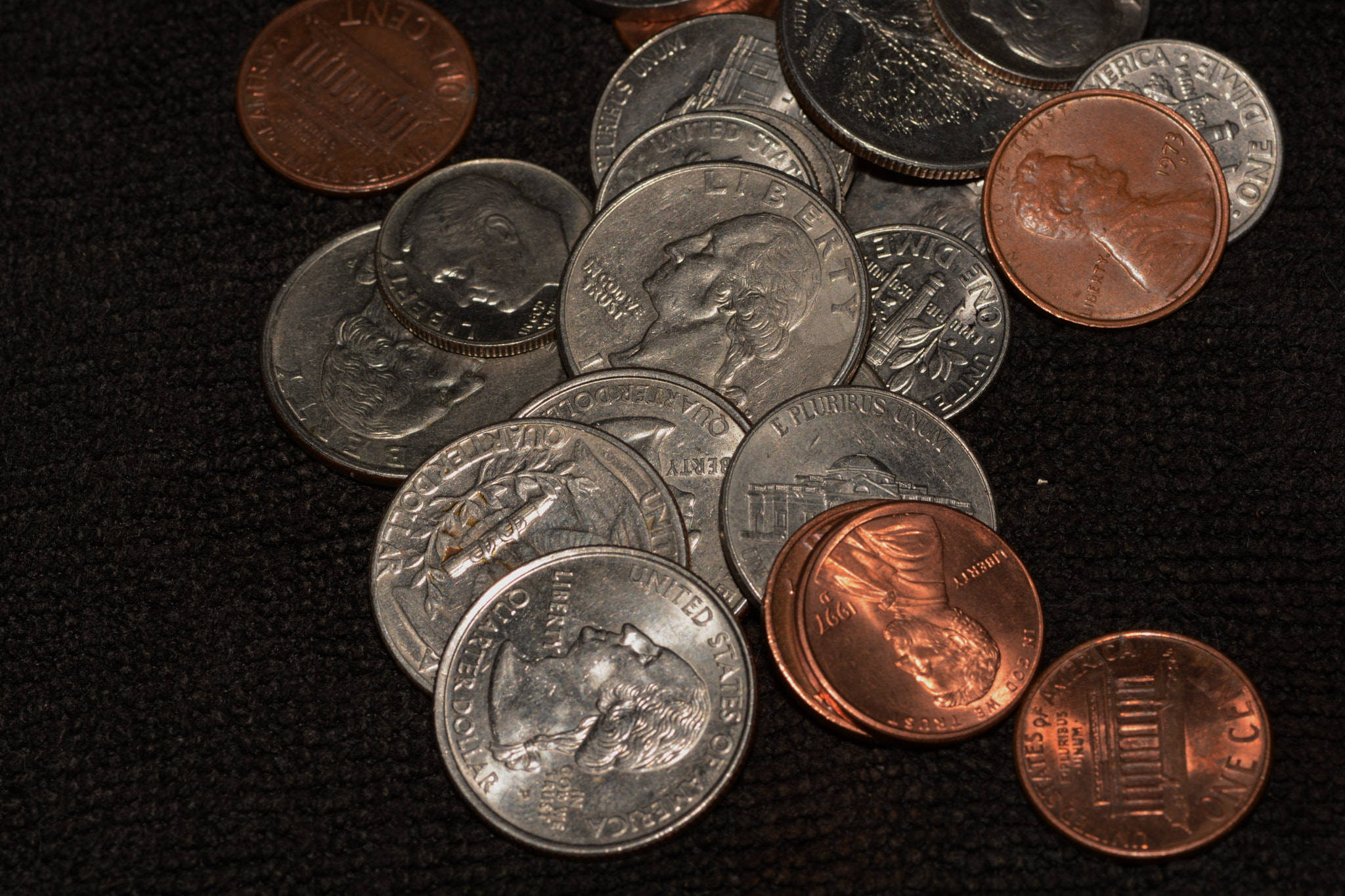 Nikon D7100 sample photo. Pocket change photography