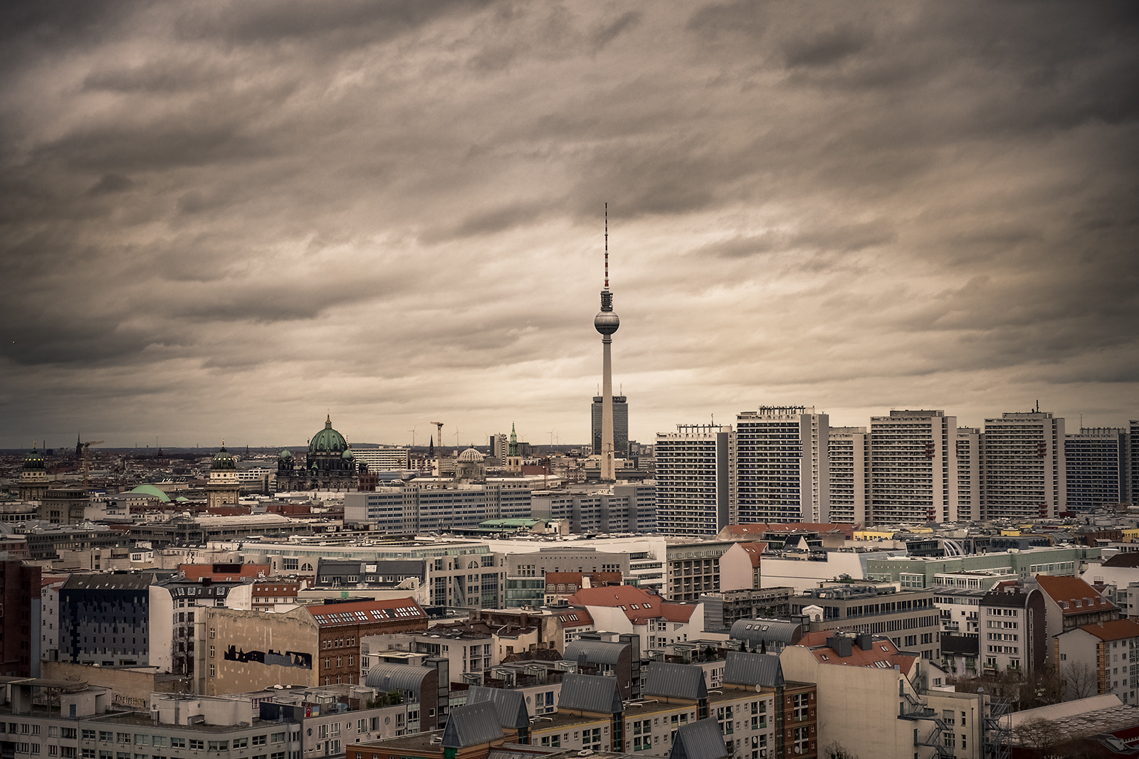 Olympus OM-D E-M10 sample photo. Berlin over the top! photography