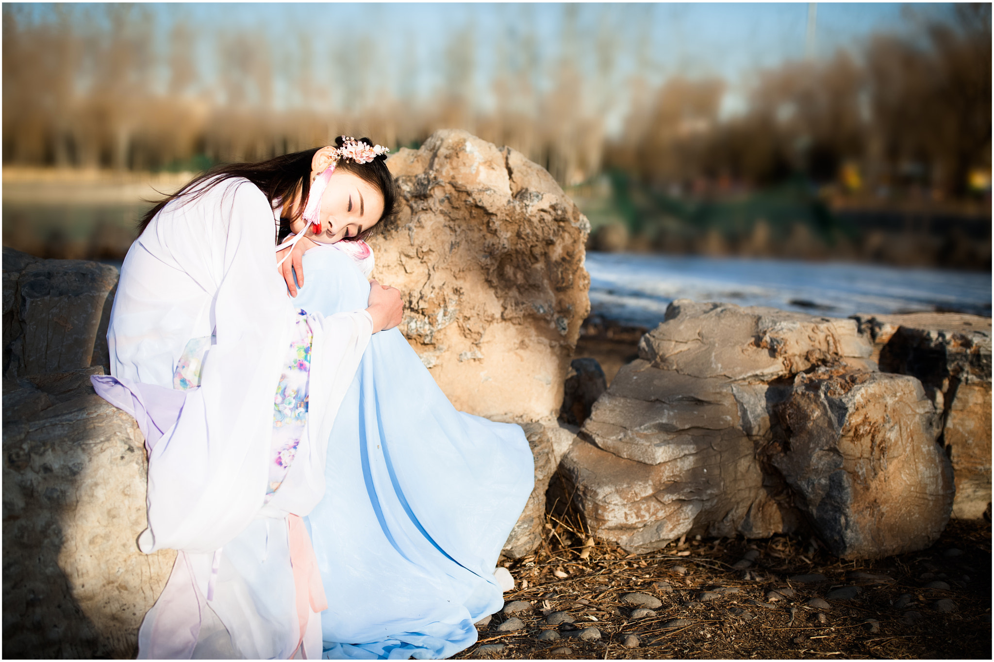 Canon EOS 5D Mark II + Canon EF 35mm F1.4L II USM sample photo. Traditional chinese beauty photography
