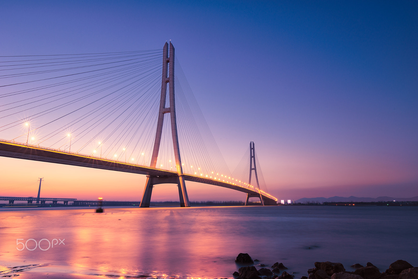 Tamron SP 15-30mm F2.8 Di VC USD sample photo. The rd bridge over the yangtze river of nanjing city photography