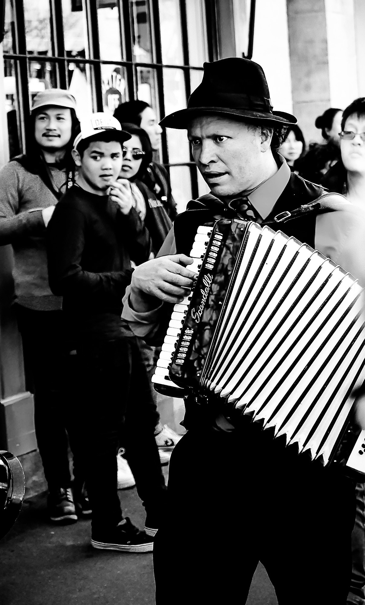 Panasonic Lumix DMC-GX7 sample photo. Street  music photography