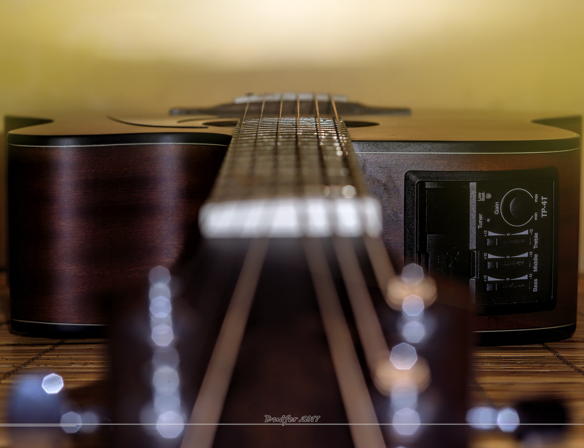 Sony FE 50mm F1.8 sample photo. My guitar photography