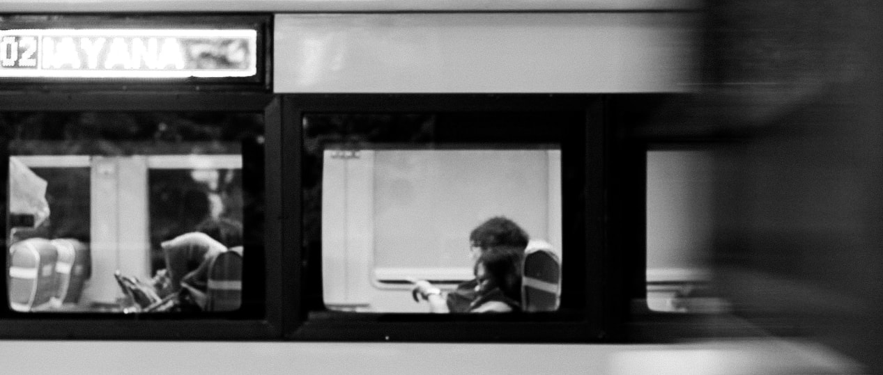 Canon EOS 7D sample photo. I always love train ride photography