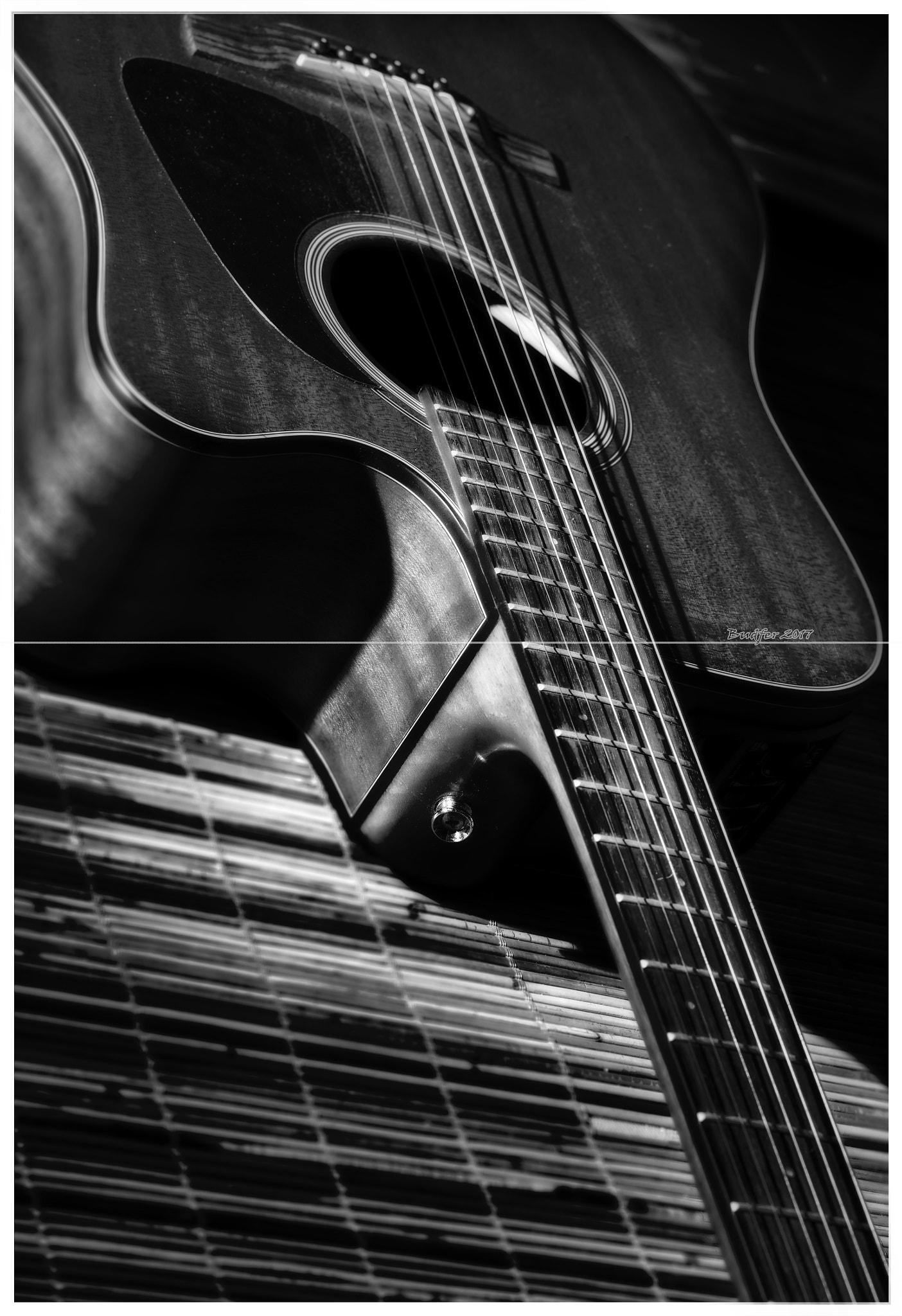 Sony FE 50mm F1.8 sample photo. My guitar photography