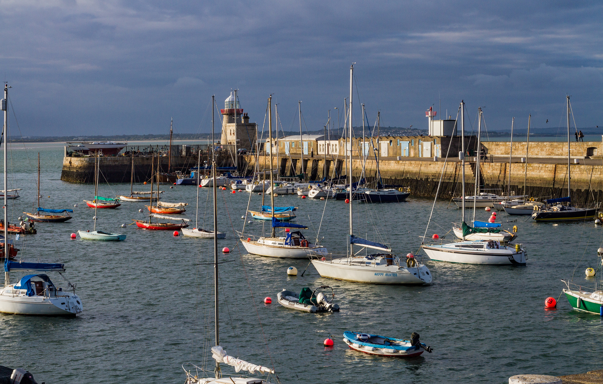 Canon EF 50mm f/1.8 sample photo. Howth harbour, ireland photography