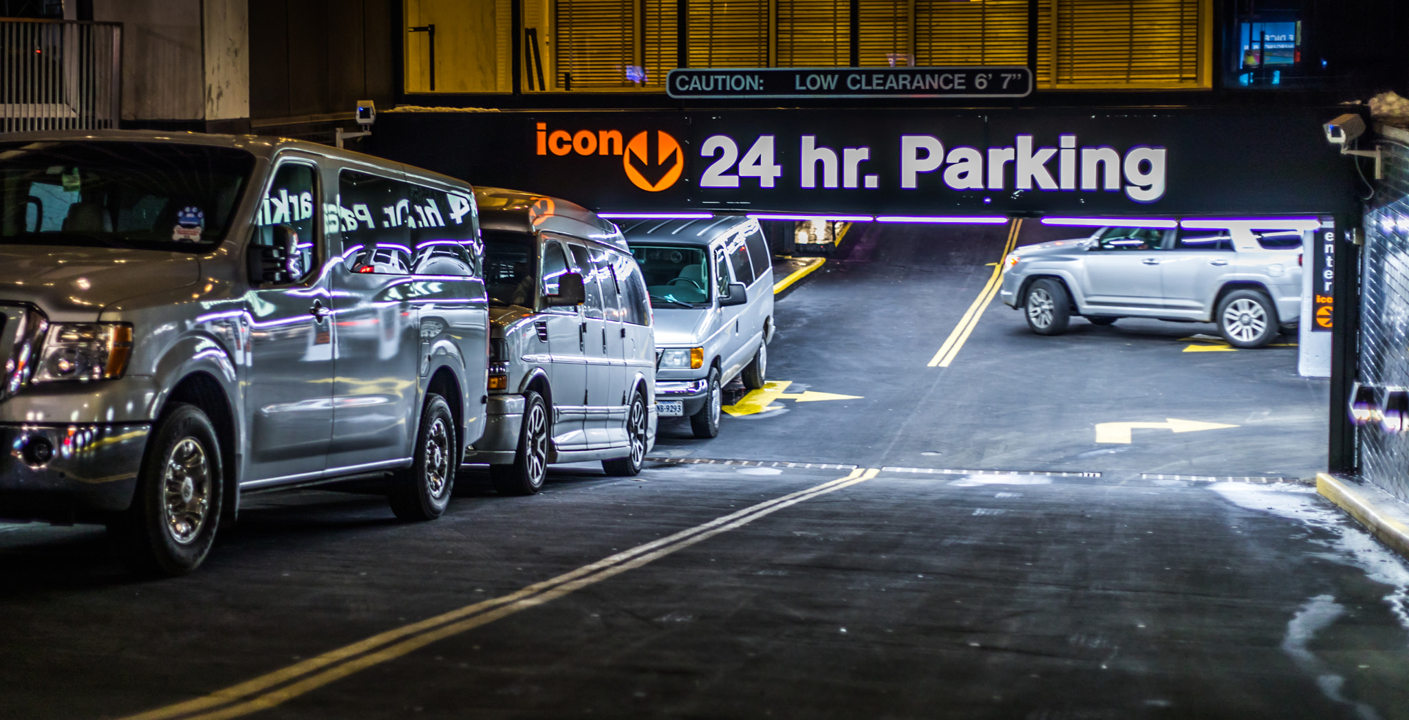 Canon EF 50mm F1.8 STM sample photo. 24 hr. parking photography