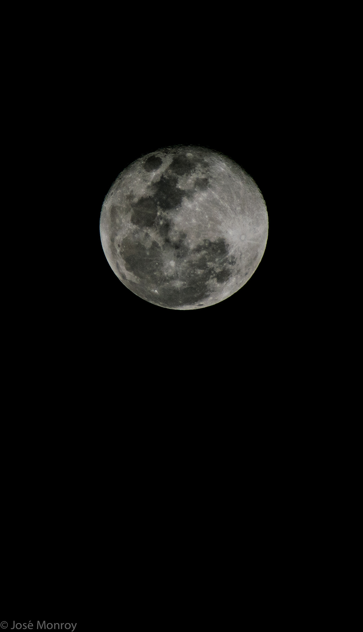 Nikon D3300 + Tamron SP 70-300mm F4-5.6 Di VC USD sample photo. February moon photography