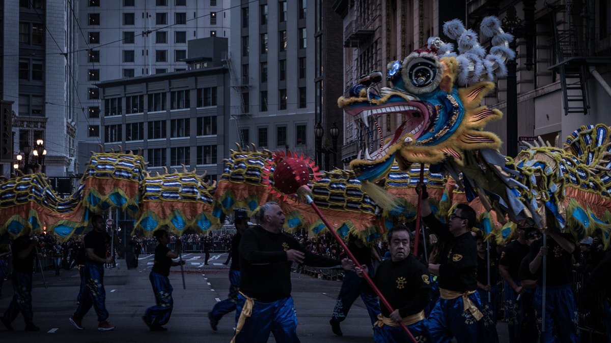 Panasonic Lumix DMC-GM5 sample photo. Dragon dance in san francisco photography