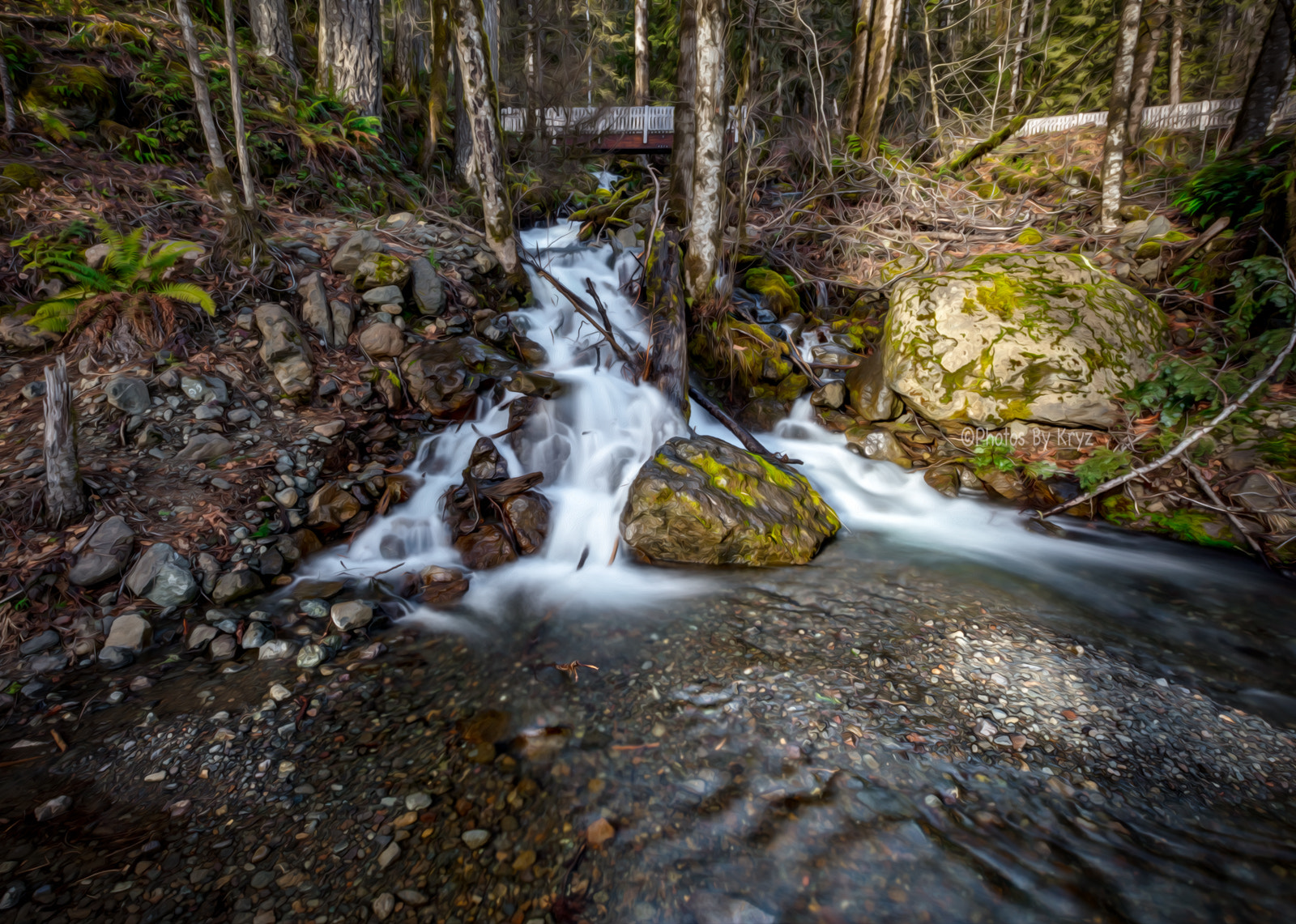 Canon EF 16-35mm F2.8L II USM sample photo. Waterfall art photography