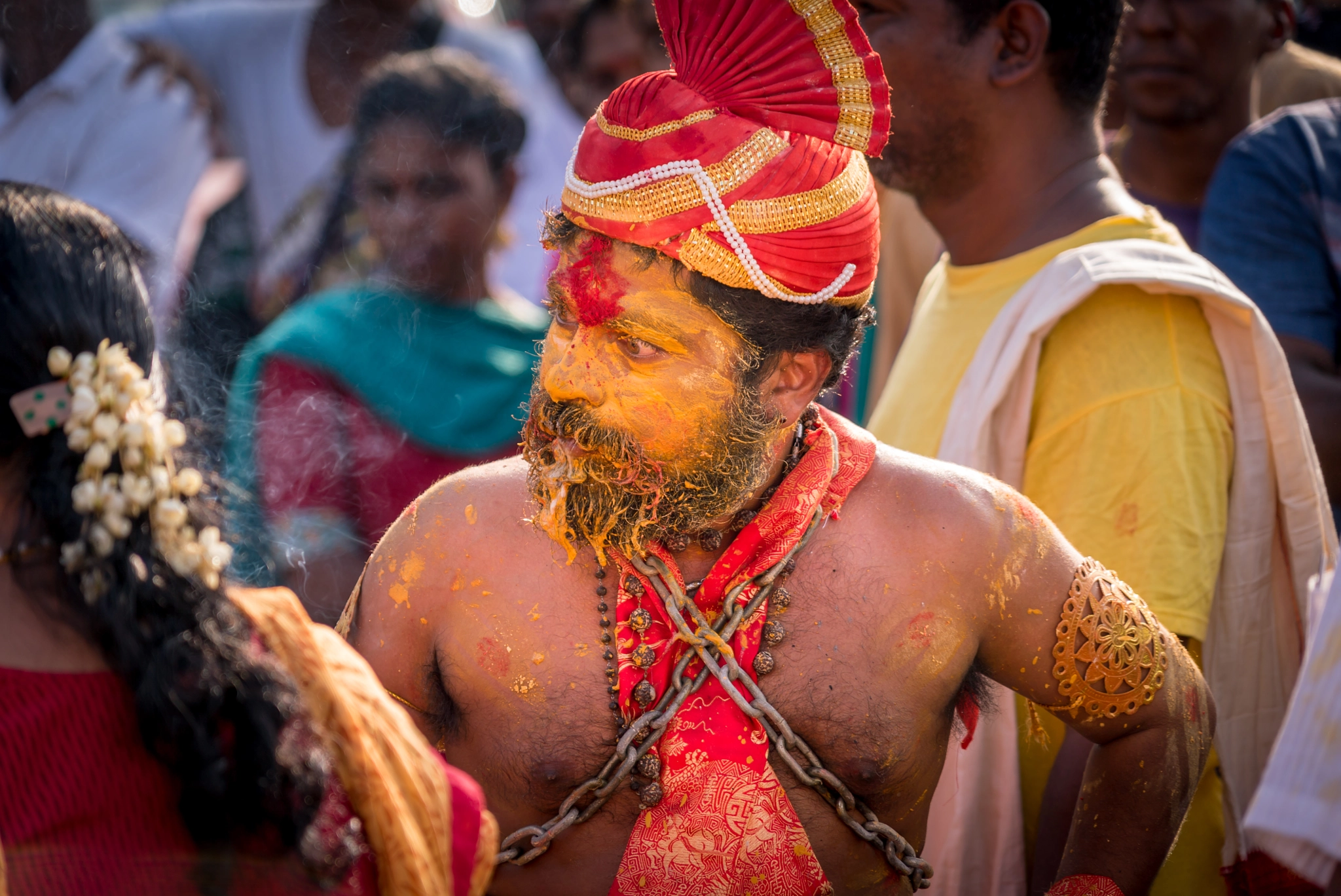 Sony a7S II + Sony FE 24-240mm F3.5-6.3 OSS sample photo. Thaipusam 2017, batu caves photography