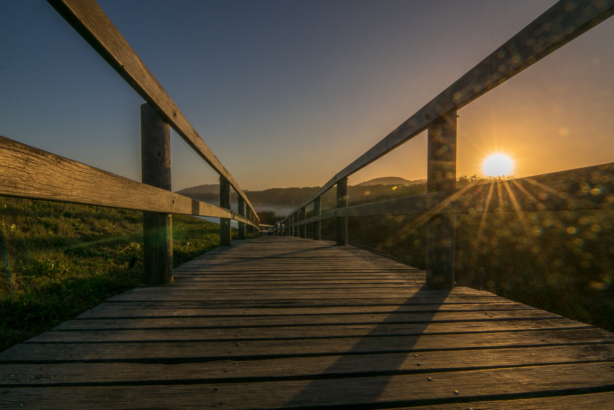 20mm F2.8 sample photo. Sunset - cabarita beach photography