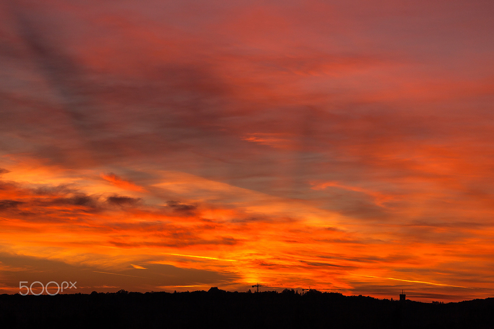 Canon EF 70-300mm F4-5.6L IS USM sample photo. Sunset photography