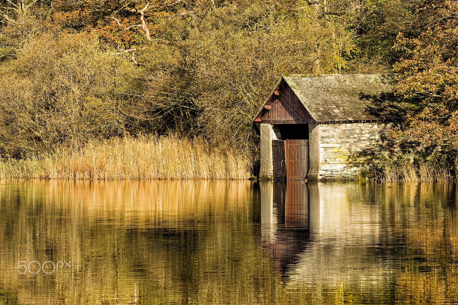 Canon EOS-1D Mark II sample photo. Rydal boat house photography