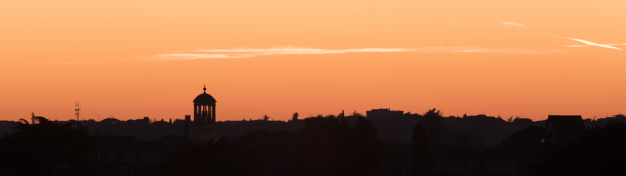 Canon EF 70-200mm F4L USM sample photo. Minimalist sunset photography